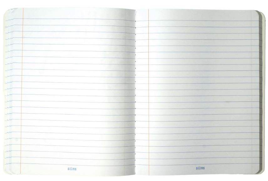 Libreta de Composición Regular Rojo 200 PG
