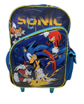 MOCHILA PRIMARIA CON RUEDAS INFANTIL MASCULINO SEGA MODERN SONIC